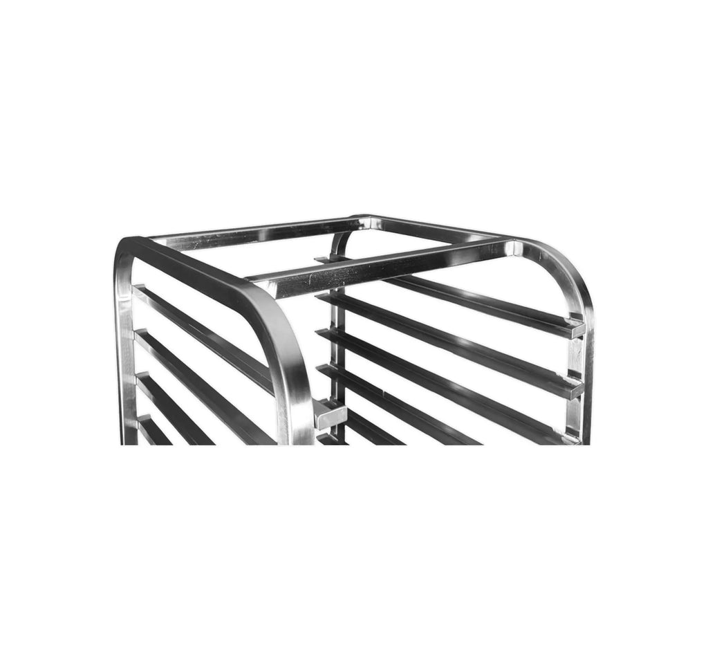 Chariot de rangement en inox 60 x 40 - 20 niveaux (étroit)