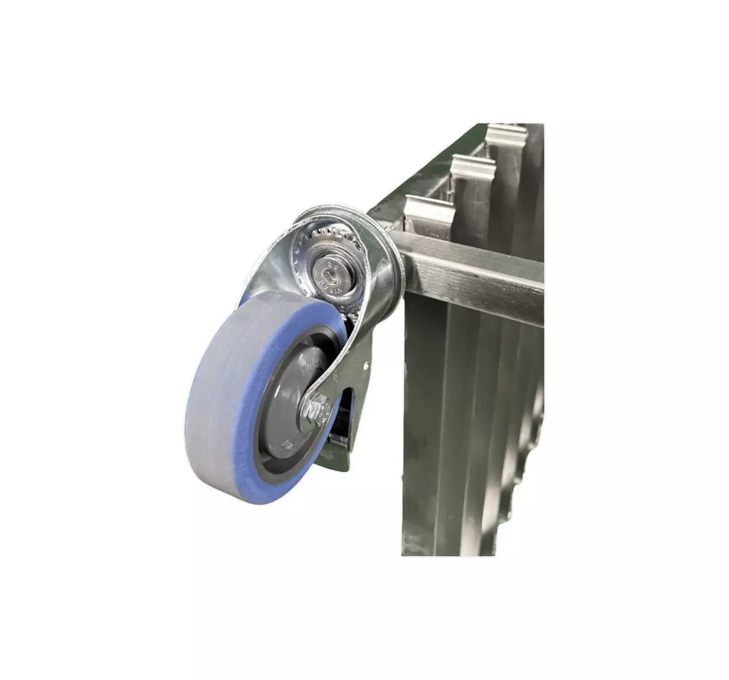 Chariot de rangement en inox 60 x 40 - 20 niveaux (étroit)