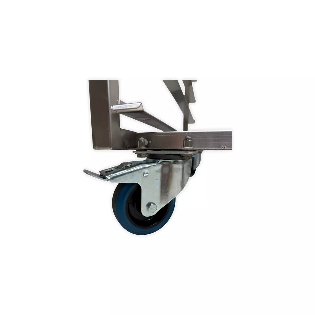 Chariot étagère inox 60 x 80 - 20 niveaux