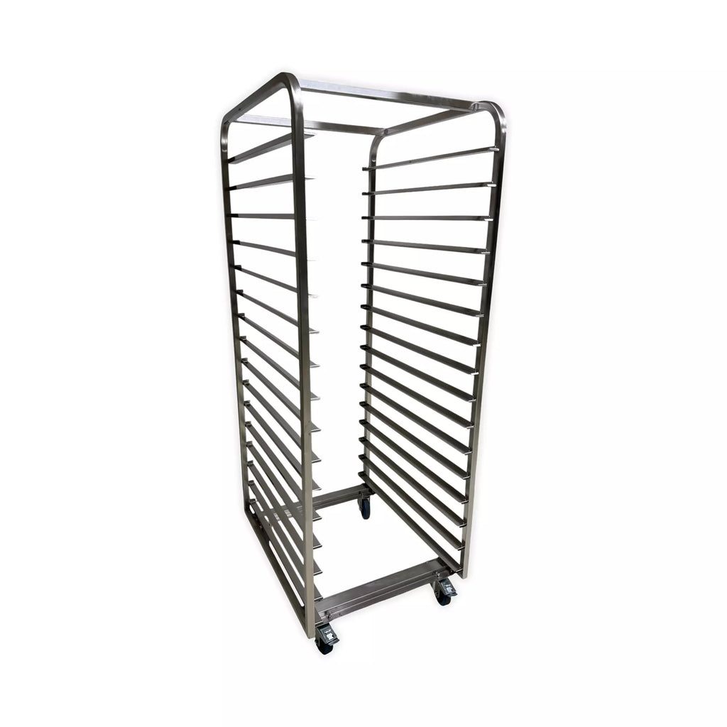 Chariot étagère inox 60 x 80 - 20 niveaux