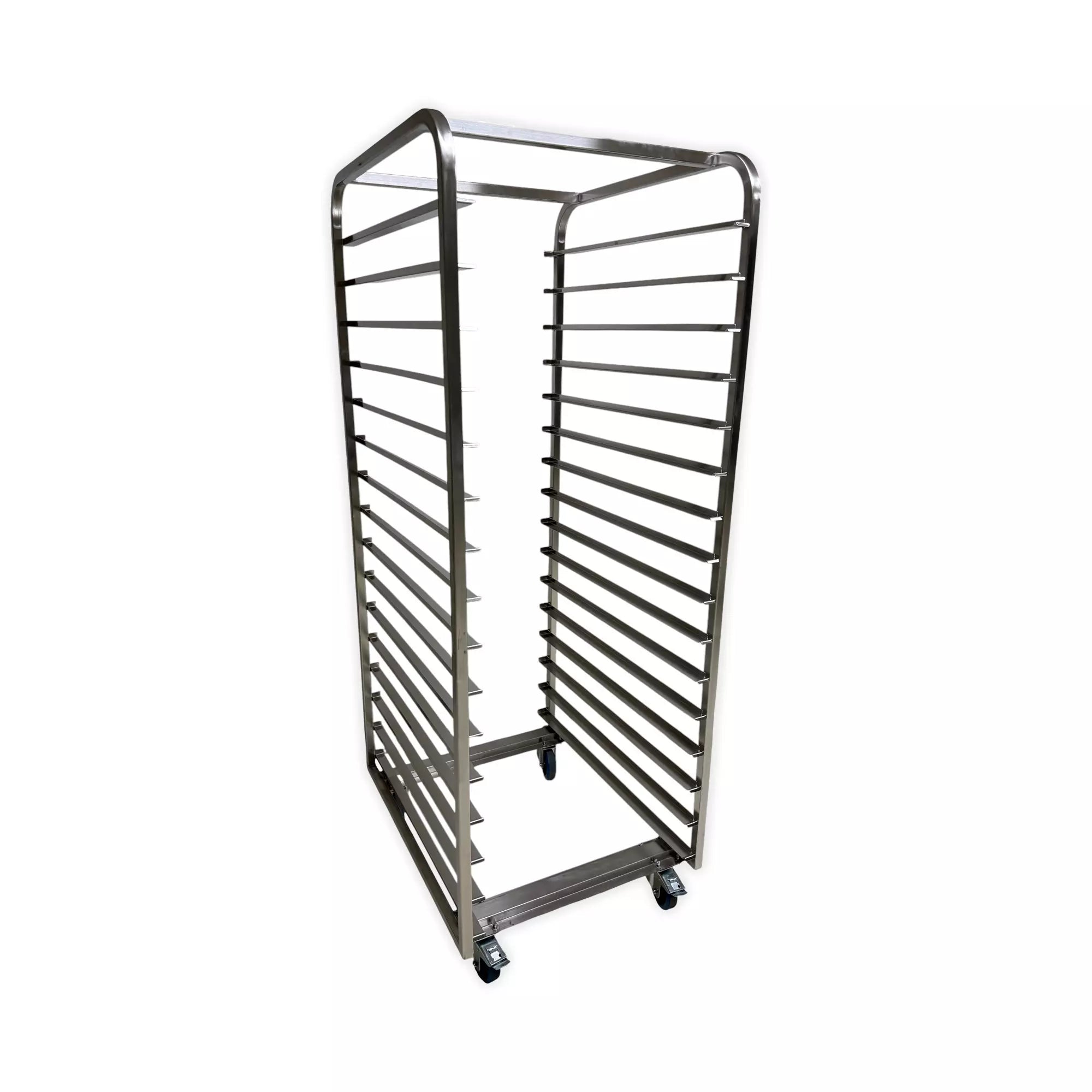 Chariot étagère inox 60 x 80 - 20 niveaux